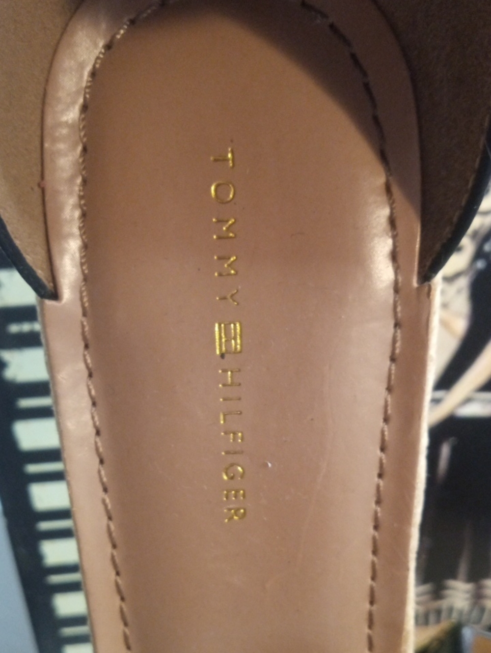 TOMMY HILFIGER TERRIN ESPADRILLE WEDGE SANDAL - Picture 5 of 11